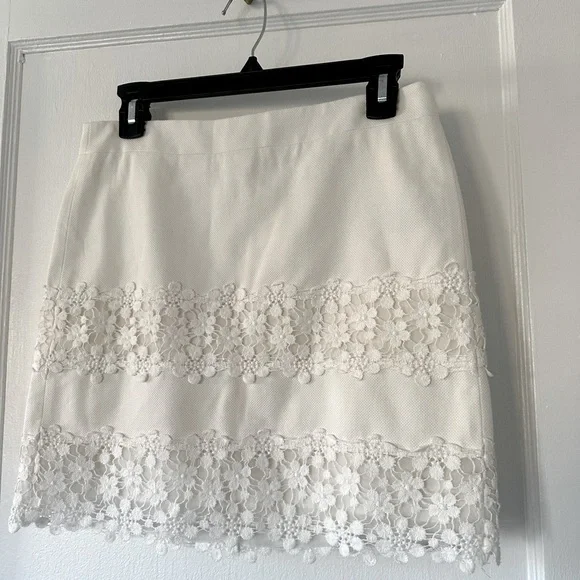 JCREW DAISY LACE MINI SKIRT 🤍 Size 0 - Picture 3 of 8